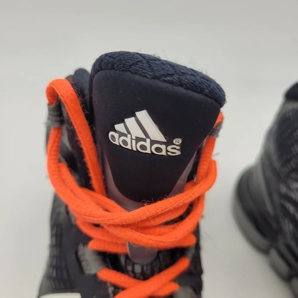 Adidas Adipure Crazy Quick Basketball Shoes Size 4.5 Youth Black Grey